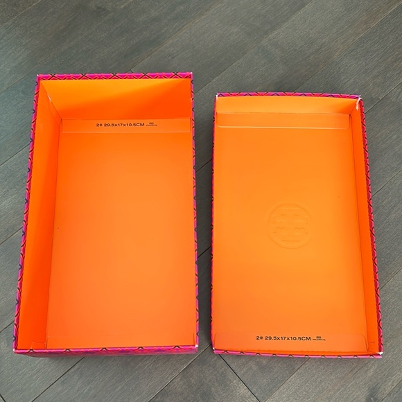 TORY BURCH Designer Gift Box, Empty Storage Box, Shoes, Accessories, Authentic - Picture 6 of 10